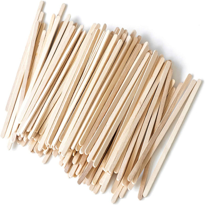 140mm Disposable Wooden Stirrer Coffee Bar Drink Stirrer For Bars Restaurants