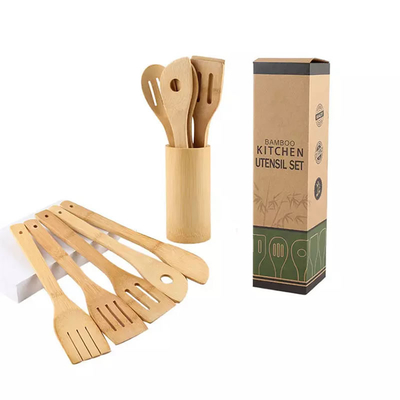 350 Mm Bamboo Shovel Utensils Set Practiced Tool For Kitchen Restaurants Hotel Food Cooking