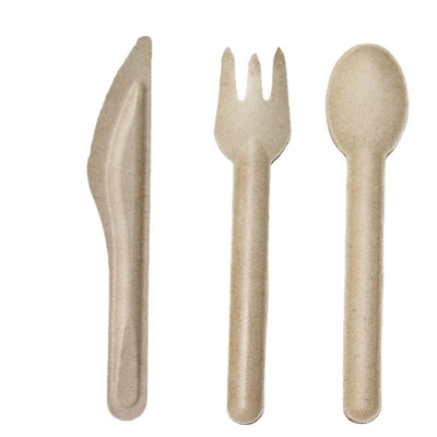 Compostable Pulp Biodegradable Spoons And Forks Bulk 50 Count