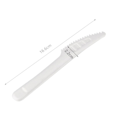 Eco Friendly Compostable Cutlery Plant Based Sugarcane Bagasse Pulp Knife